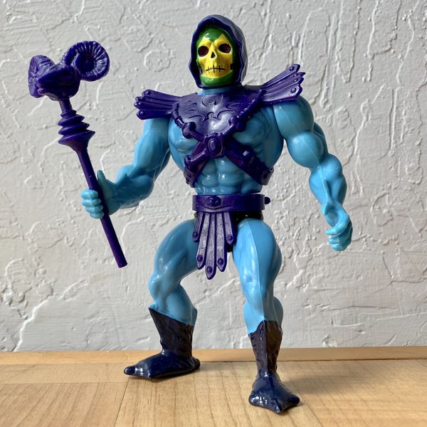 mega construx pro builders masters of the universe skeletor's havoc staff