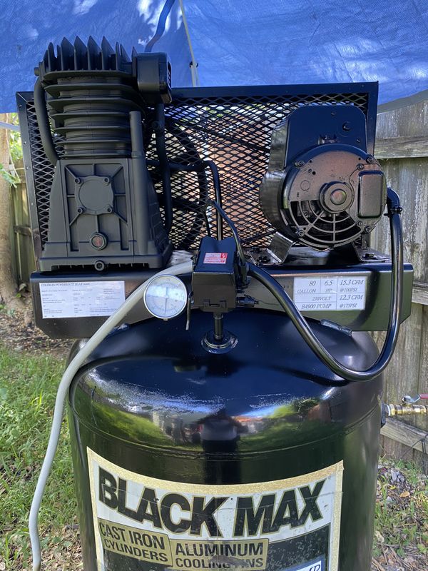 COLEMAN POWERMATE B M, 6.5 (TRUE)HP. 80 GAL. TWO STAGE, INDUSTRIAL AIR COMPRESSOR. MADE IN USA