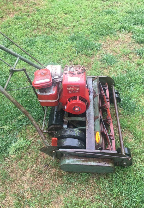 25” California trimmer reel mower 3hp Briggs and Stratton for Sale in ...