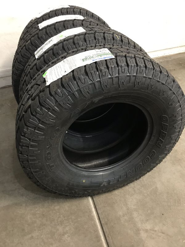 New Toyo all terrain open country tires size 285 70 r17 for Sale in