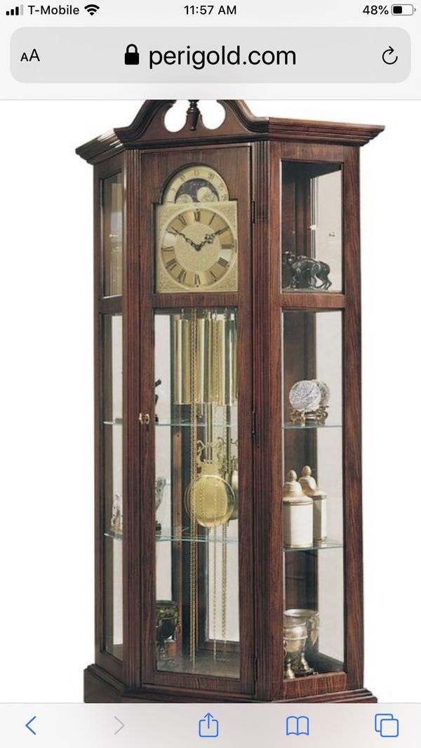 Download Ridgeway curio grandfather clock for Sale in Virginia ...