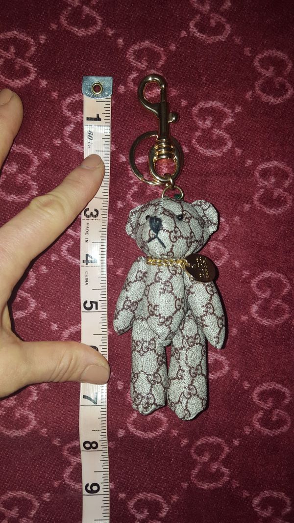 gucci bear keychain