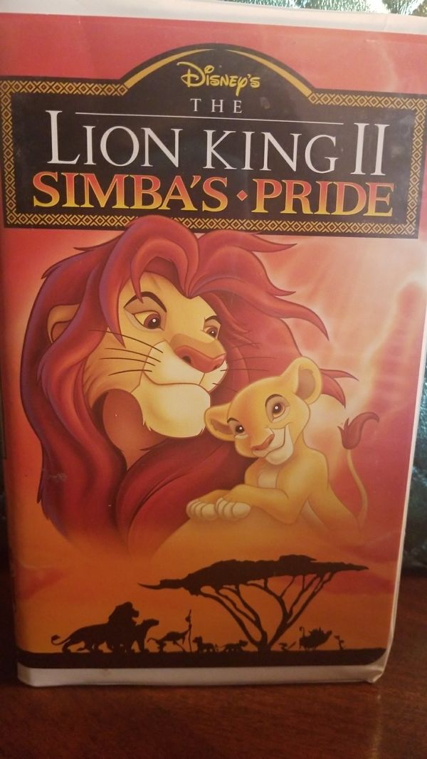 The lion king 2 simbas pride original vhs tape for Sale in Aurora, CO ...