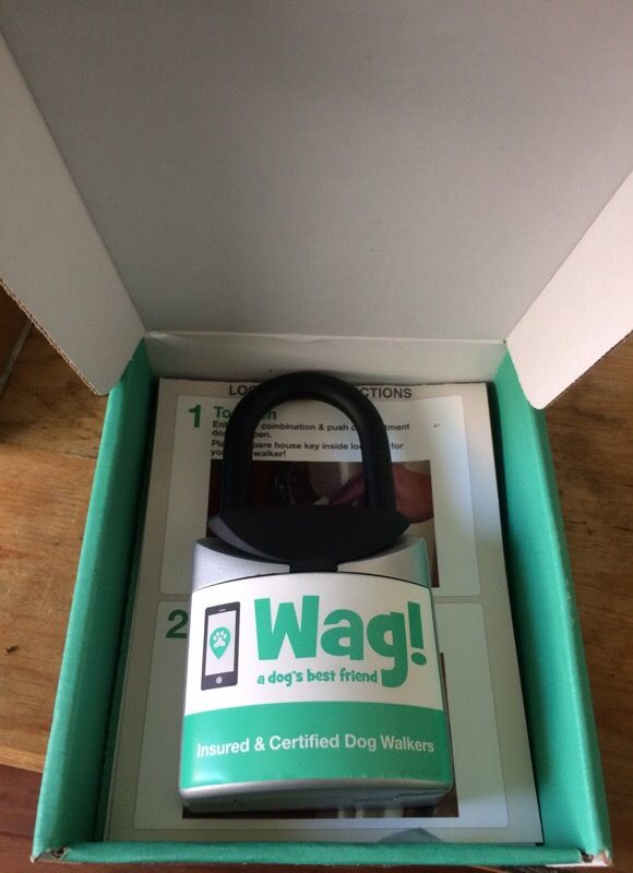 WAG! Key Lock box for door! Dog walkers for Sale in Los Angeles, CA OfferUp