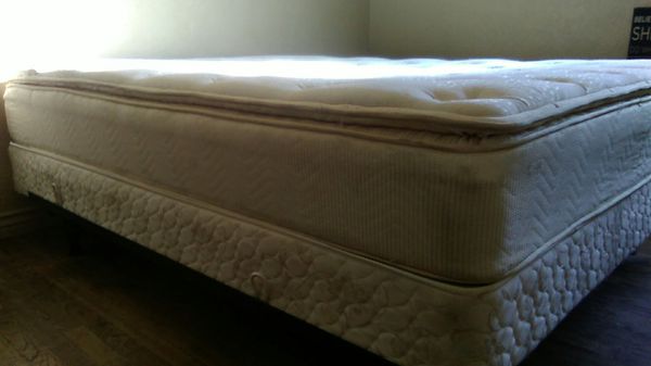 king koil pillow top queen mattress
