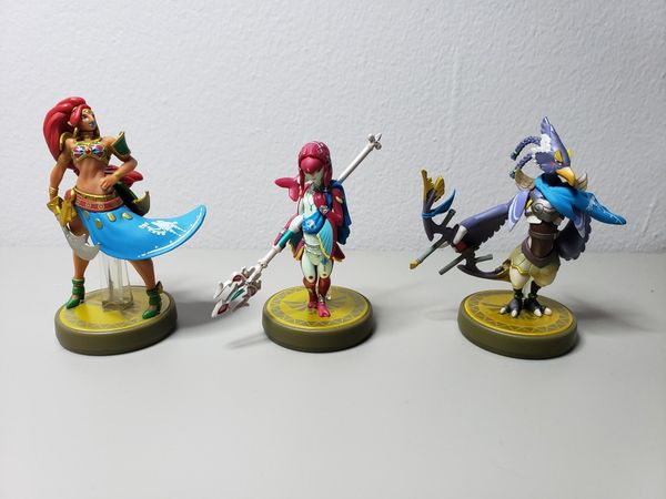 Urbosa, Mipha, Revali, Daruk Breath of the Wild Amiibo for Sale in ...