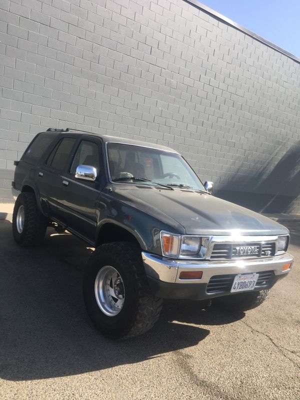 91 Toyota 4runner 4x4 For Sale In Corcoran CA OfferUp