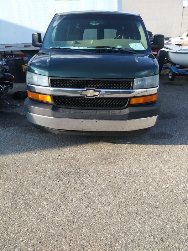 2002 chevy conversion van value