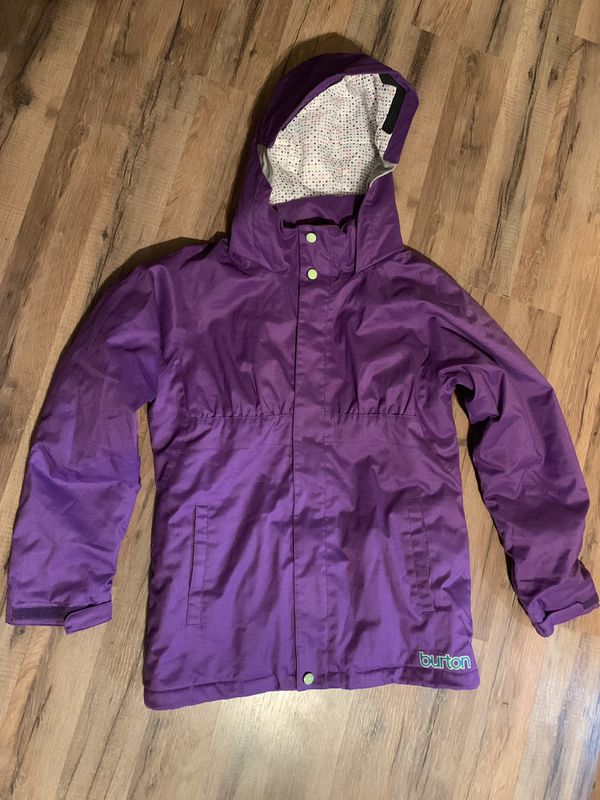 Purple Burton DRYRIDE snowboard ski jacket for Sale in Oak Glen, CA ...