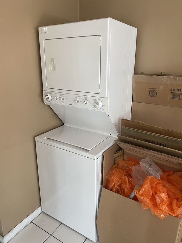 Kenmore Heavy Duty Super Capacity Combo Washer Dryer Stackable for Sale