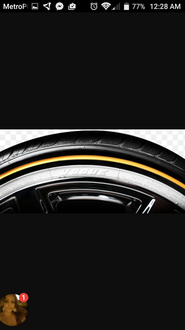 Vogue white wall tires for 20 inch rims for Sale in Azusa, CA - OfferUp