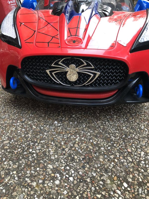 spider man ride on car walmart