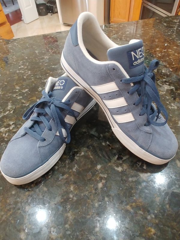 highly desirable hard to find light blue suede Adidas Neo. Excellent ...