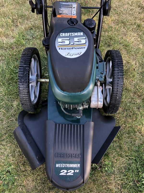 Craftsman 5.5hp 22” Wheeled Trimmer for Sale in Marysville, WA - OfferUp