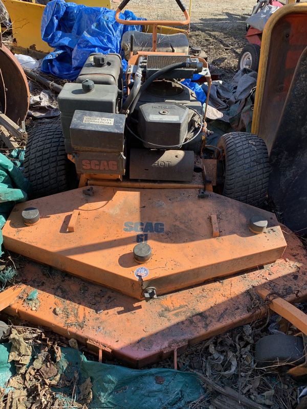 61 inch Scag sthm riding mower for Sale in Phoenixville, PA - OfferUp