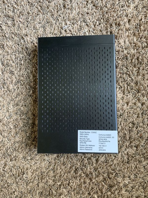 CenturyLink C3000z Modem for Sale in Queen Creek, AZ - OfferUp