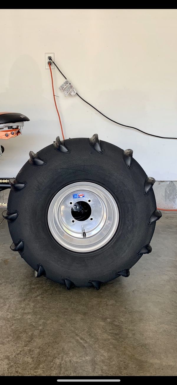 condition good YAMAHA ULTRA LIGHTS 14s SAND PADDLE TIRES YFZ RAPTOR