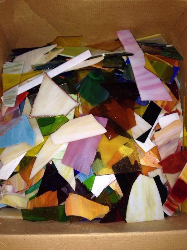 Glass pieces for stained glass projects for Sale in Woodinville, WA