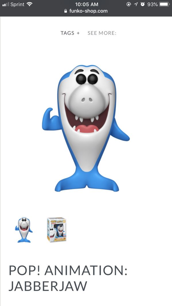 jabberjaw funko