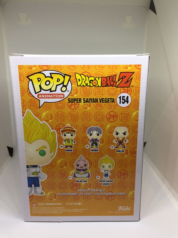 chrome vegeta funko pop
