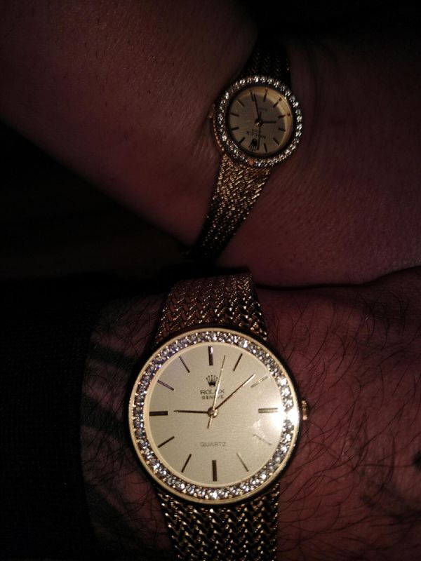 rolex his and hers watch set price