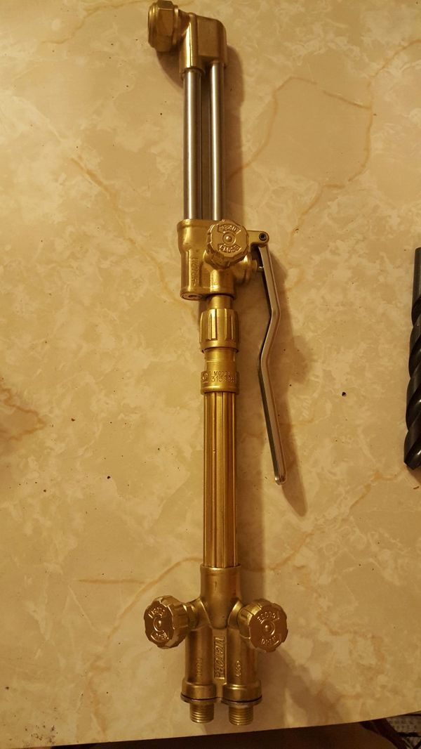 VICTOR ACETYLENE/OXYGEN HEAVY DUTY TORCH W/ 2 TIPS for Sale in New