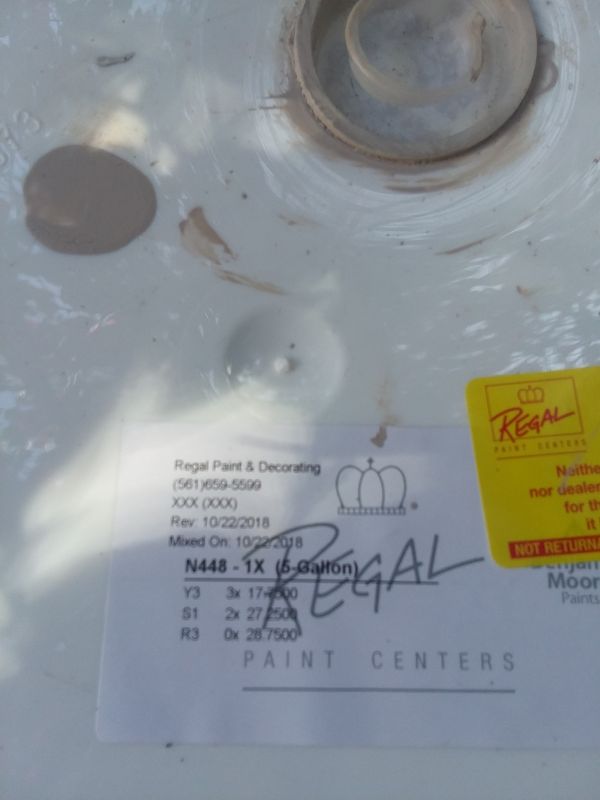 Regal paint, GATOR GRIP commercial duty acrylic floor and driveway