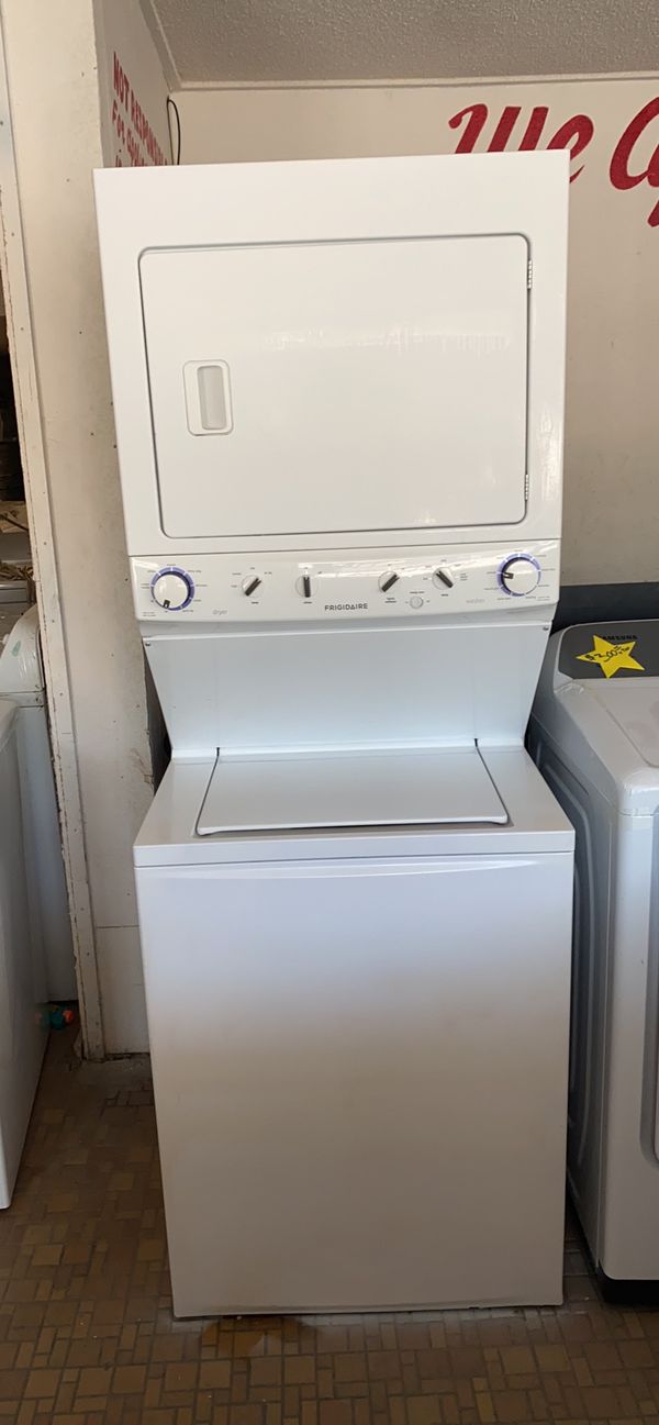 GE STACKABLE WASHER DRYER COMBO 1 year warranty for Sale in San Antonio, TX OfferUp