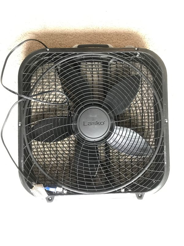 lasko box fan with filter