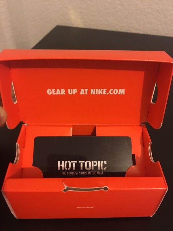 Mini Nike shoe box gift card holder for Sale in Phoenix, AZ OfferUp