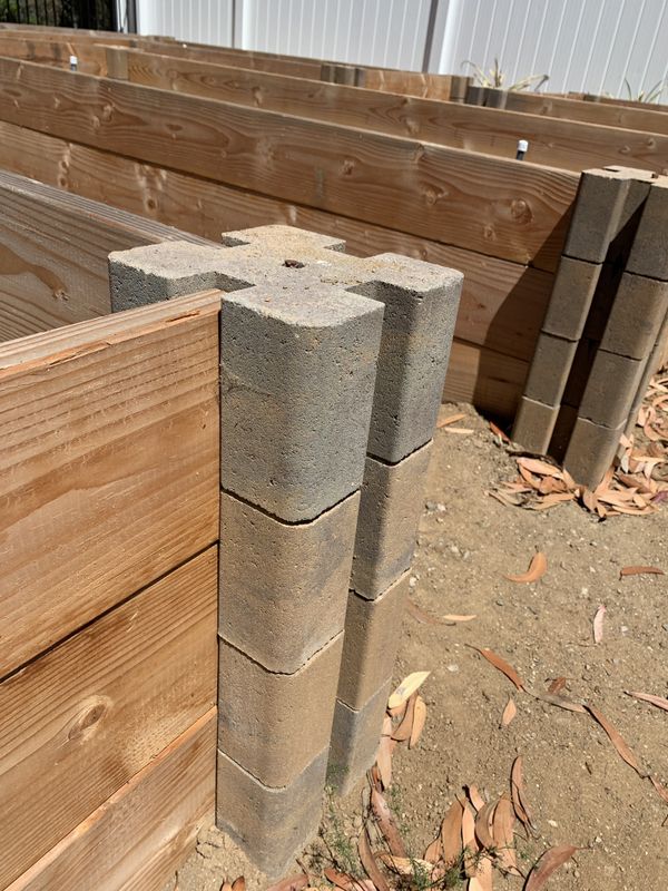stackable corner stones for garden beds for Sale in San Diego, CA OfferUp