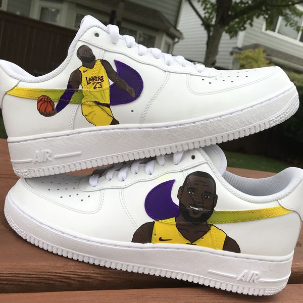 Lakers Air Force 1 - Hamadasa