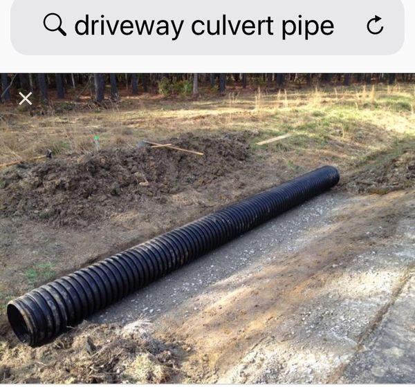 driveway-culvert-pipe-corrugated-for-sale-in-coraopolis-pa-offerup