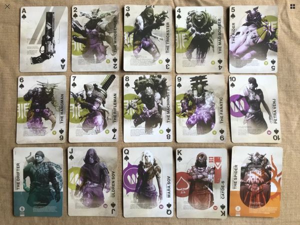 Destiny 2 Forsaken Playing Cards for Sale in North Miami Beach, FL ...