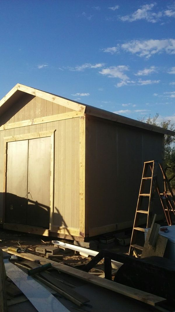 12 x 16 custom built shed. man cave for sale in tucson, az