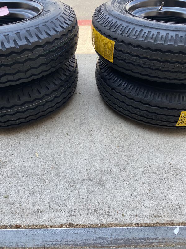4x 814.5 mobile home tire with 4 rims 430 no bargain price firm for