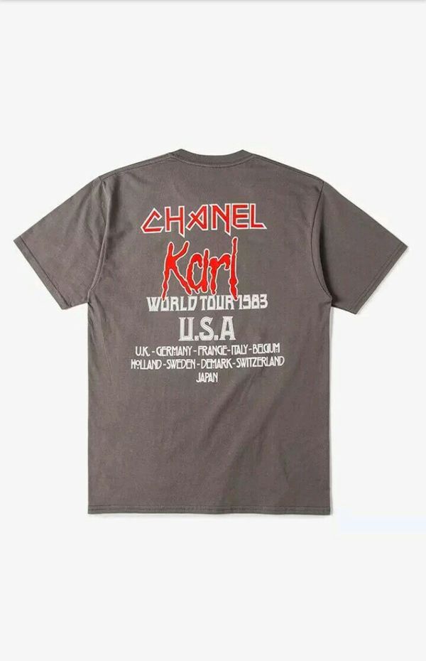 iron maiden karl lagerfeld shirt