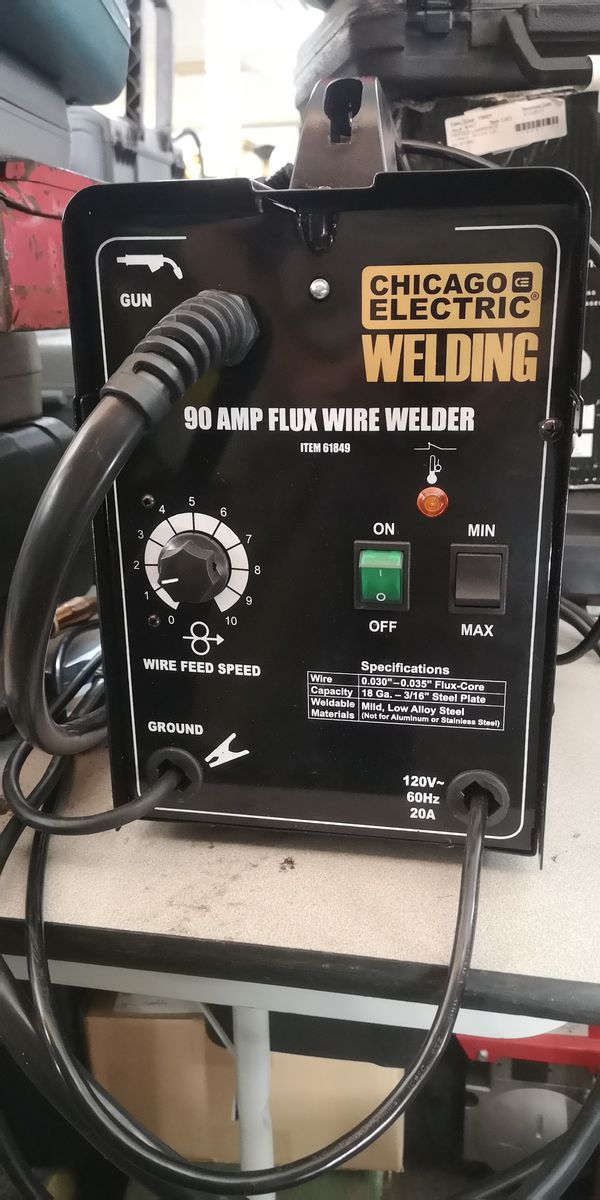 90 amp flux welder
