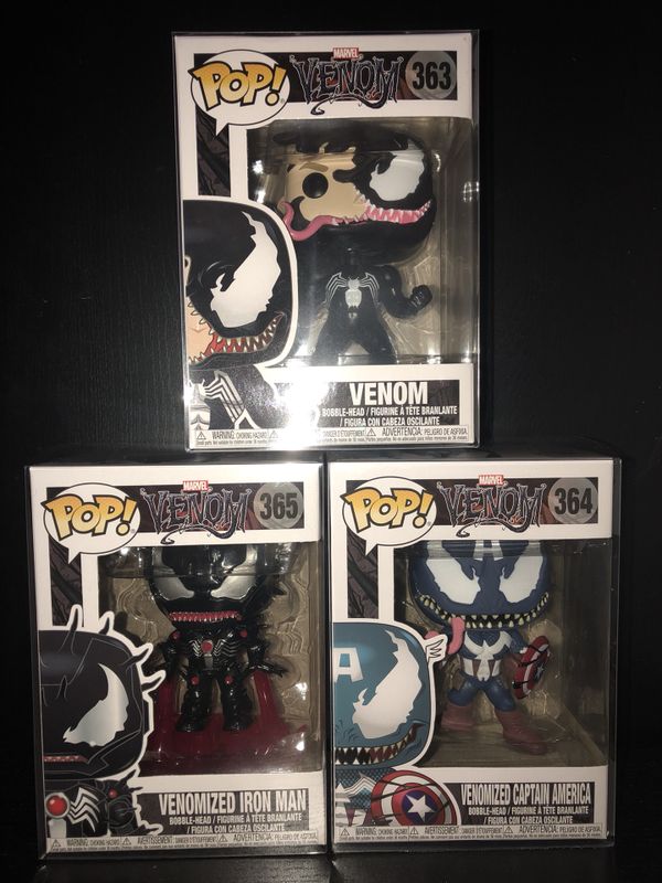 venom iron man funko