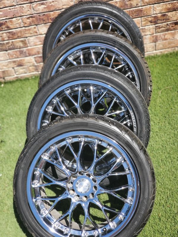 18" Chrome Rims & Tires 235/40R18 for Sale in El Paso, TX OfferUp