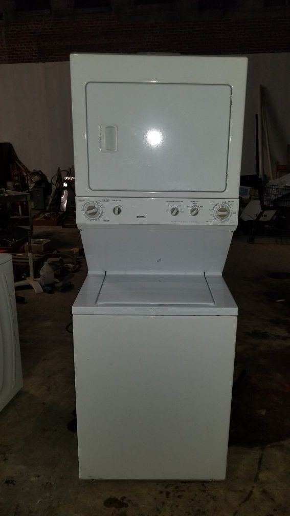 Kenmore 27 inch stackable washer and dryer for Sale in ...