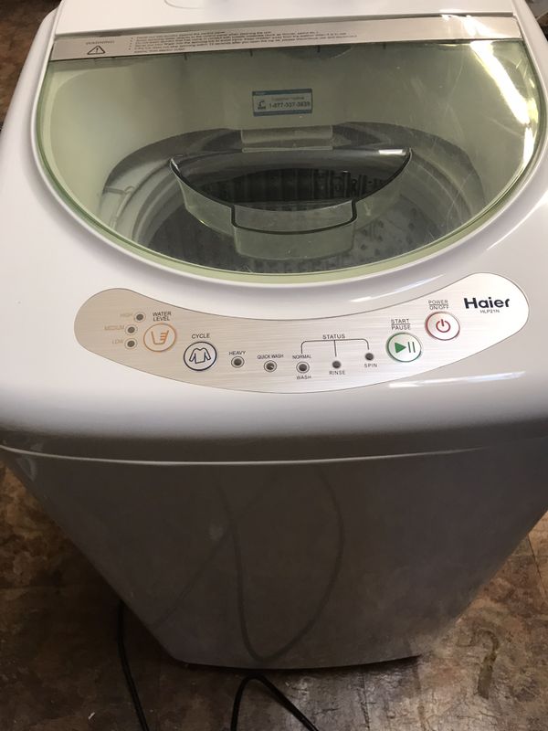 Haier HLP21N Portable Washing Machine Great condition for Sale in Oakland, CA OfferUp