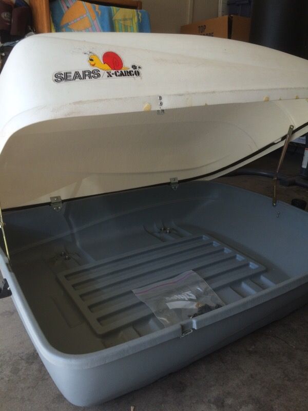 Sears X Cargo Car Top Carrier Manual