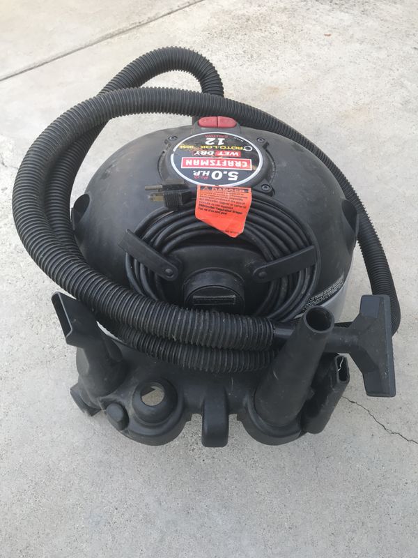 Craftsman 75th Anniversary 12 Gallon 5.0HP Wet/Dry Shop Vac for Sale in