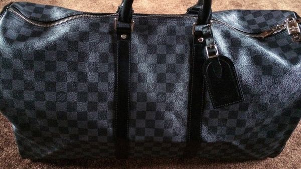 lv keepall 55 black