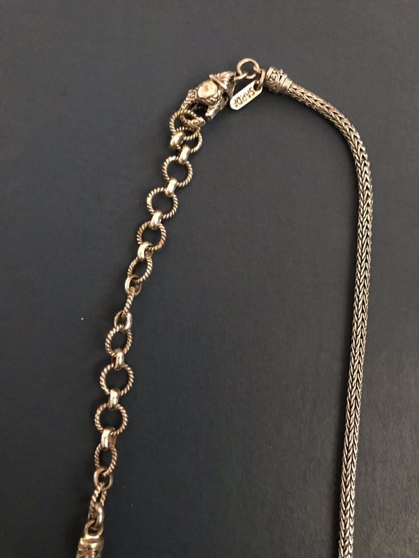 Sarda Pendant and Bali/Snake Chain Necklace for Sale in Tacoma, WA ...