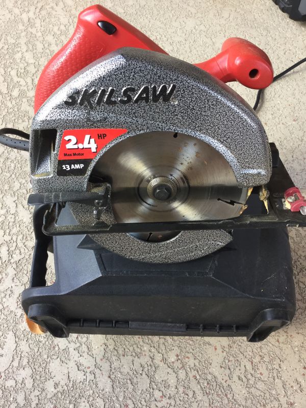 SKILSAW 2.4 hp 13 amp Circular Saw for Sale in Houston, TX OfferUp