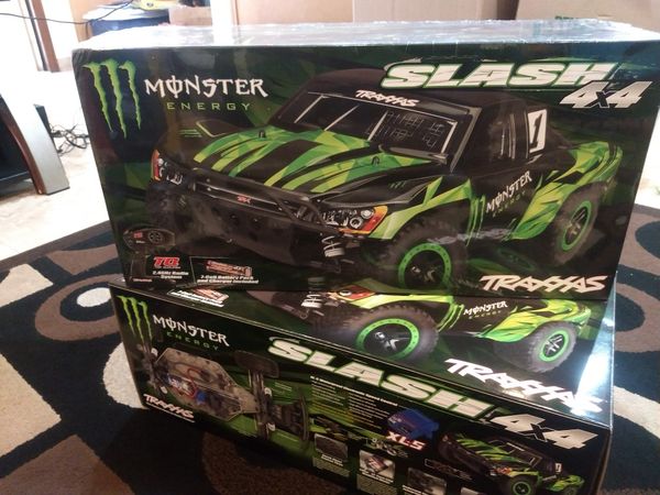 traxxas slash 4x4 monster energy special edition