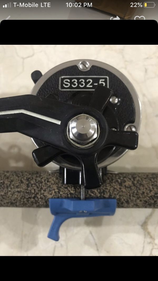 Trigger clamps Avet, shimano, daiwa, penn, accurate, reel seat