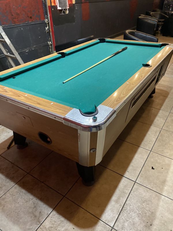 used coin operated pool tables for sale near me